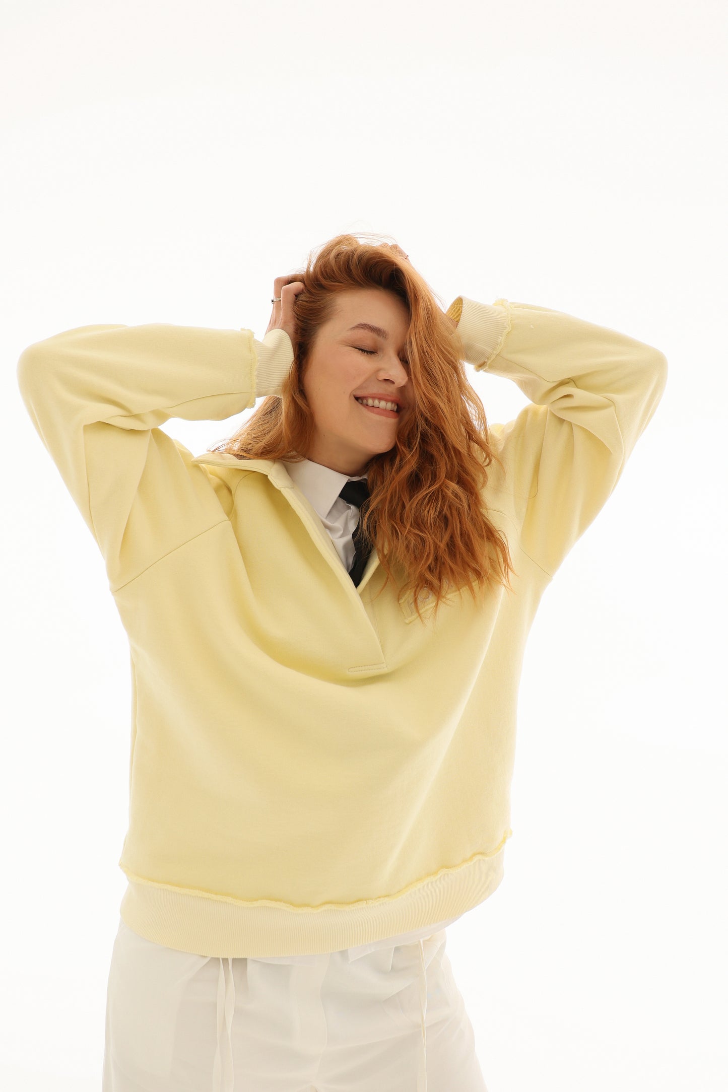 Світшот Soo Polo, жовтий