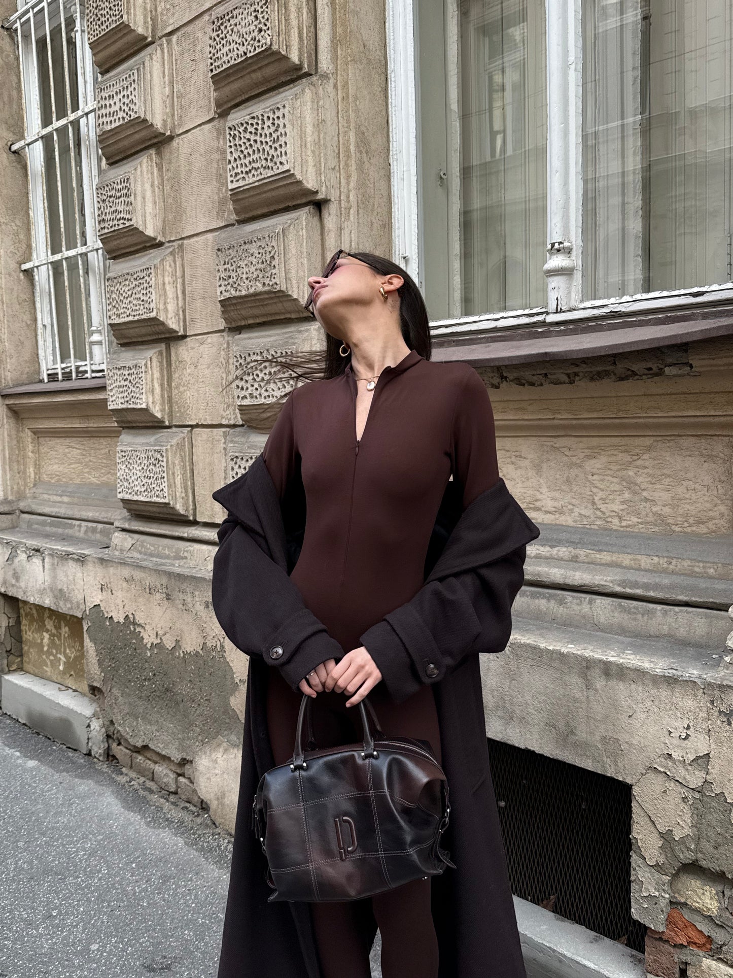 Комбінезон Longbody, шоколадний