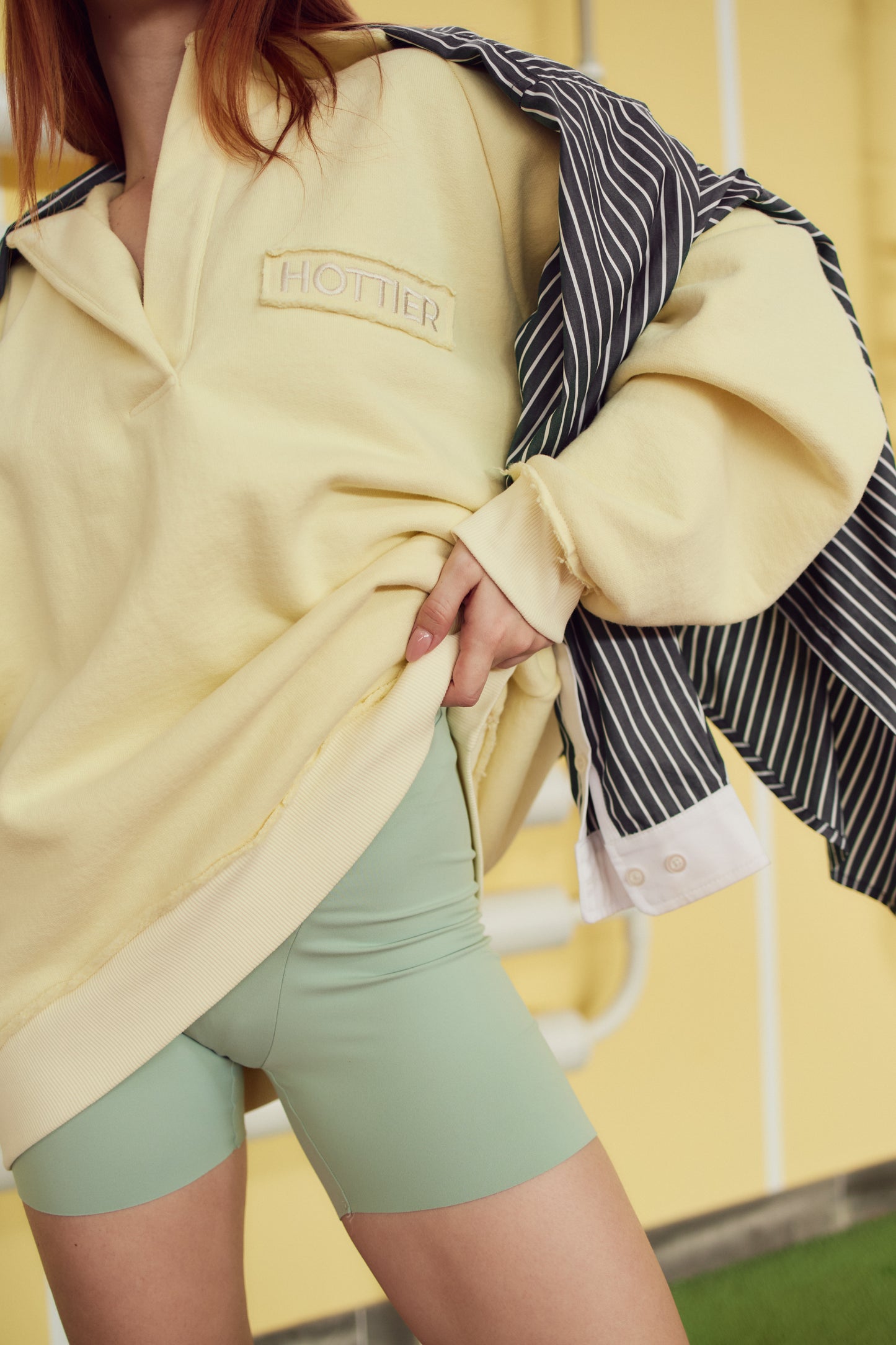 Світшот Soo Polo, жовтий