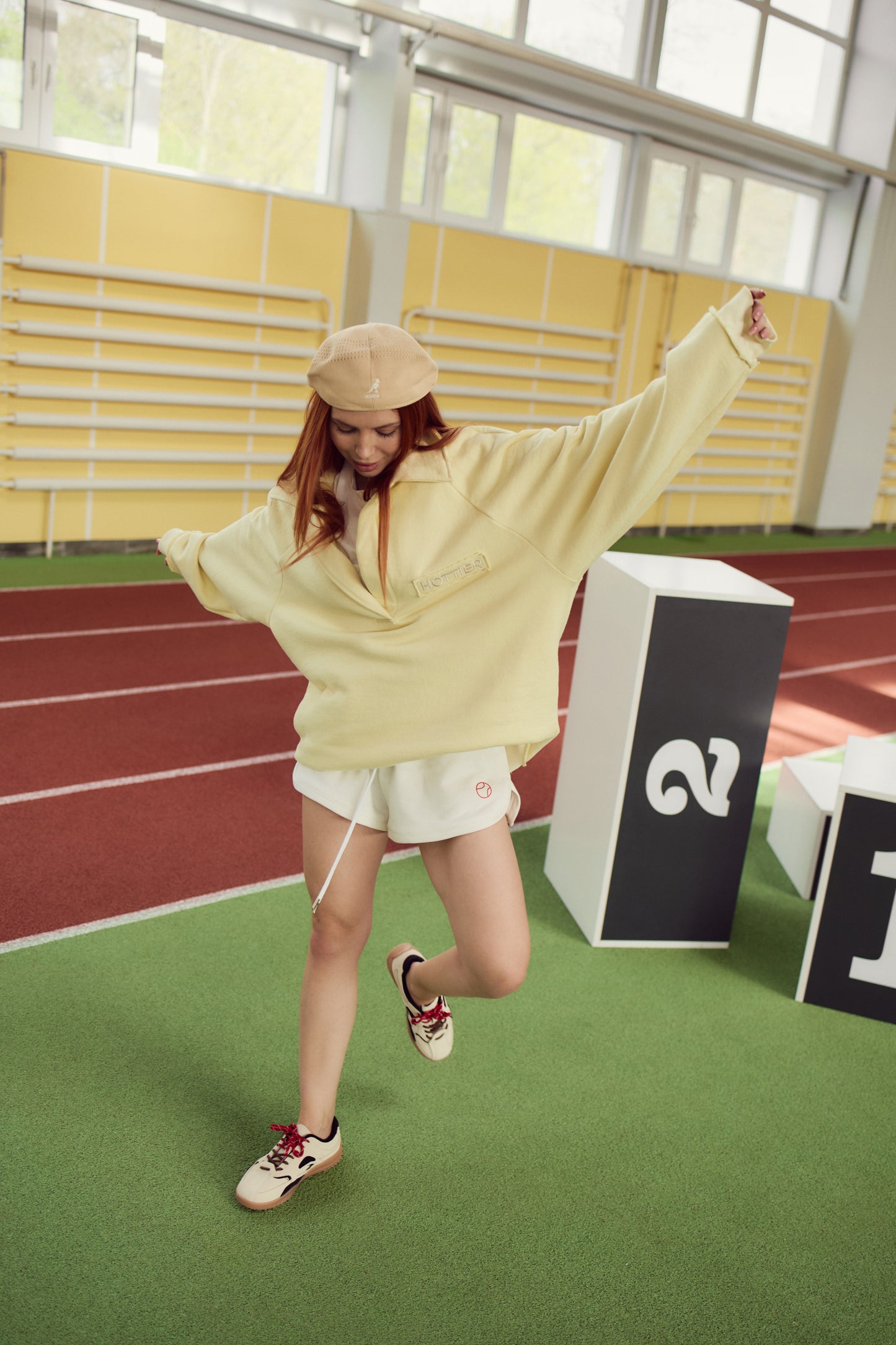 Світшот Soo Polo, жовтий