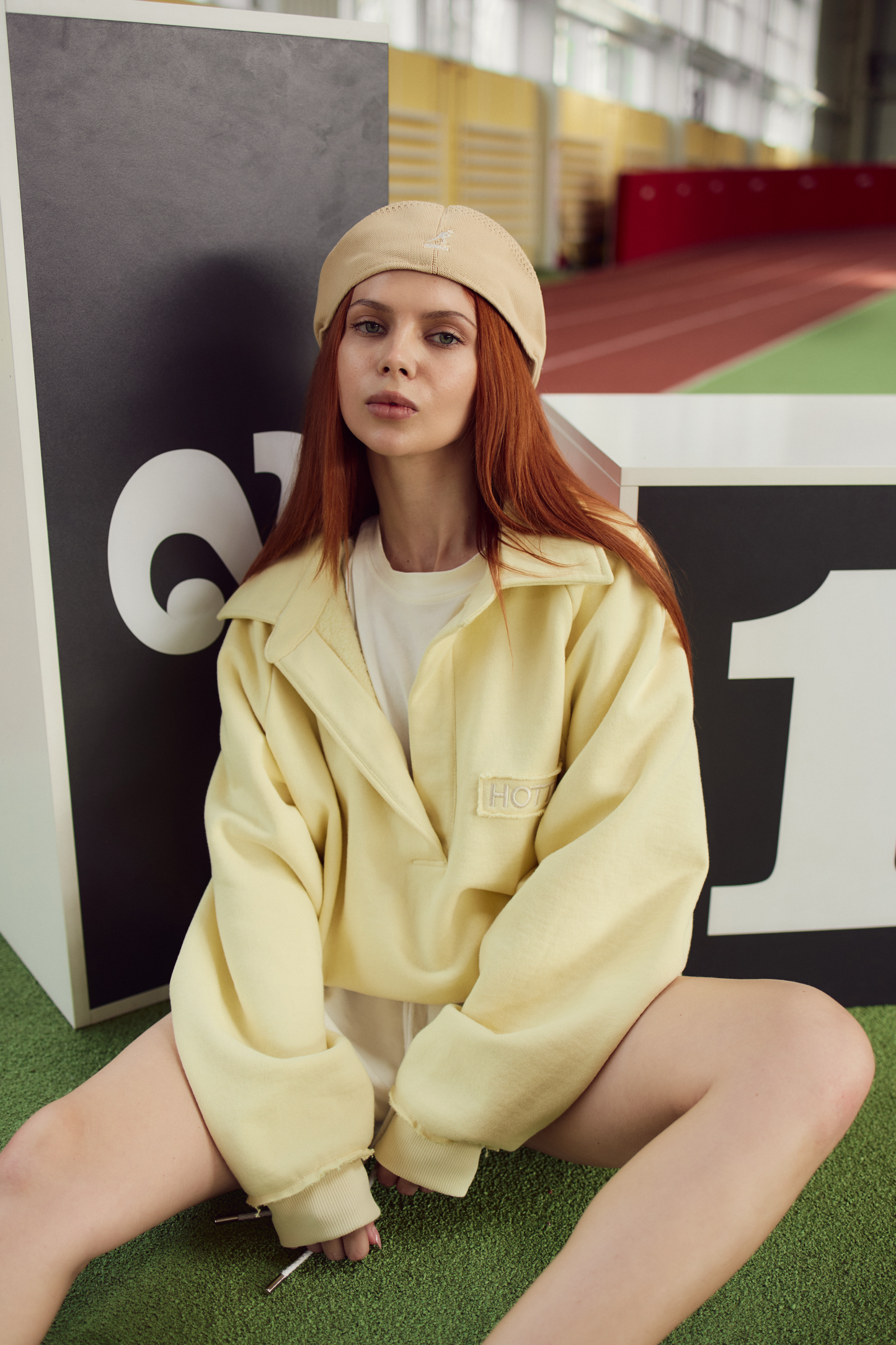 Світшот Soo Polo, жовтий