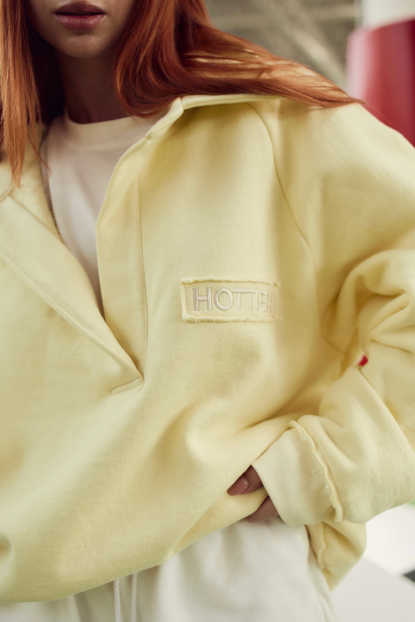 Світшот Soo Polo, жовтий