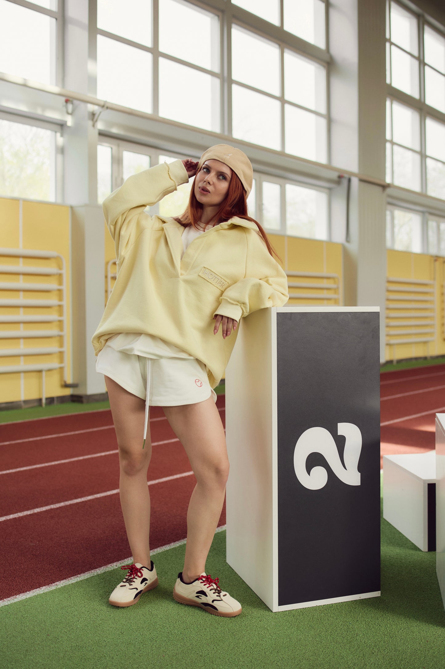 Світшот Soo Polo, жовтий