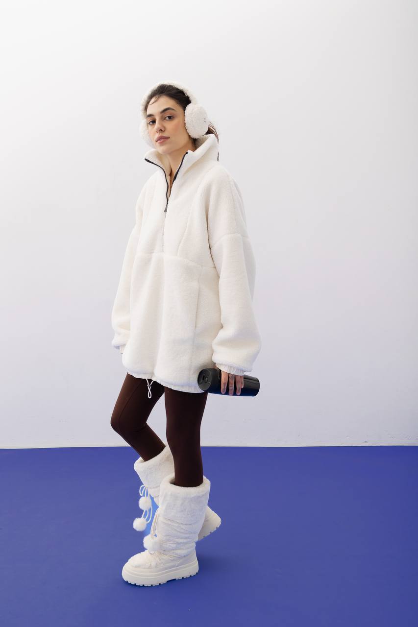 Світшот Teddy, молочний