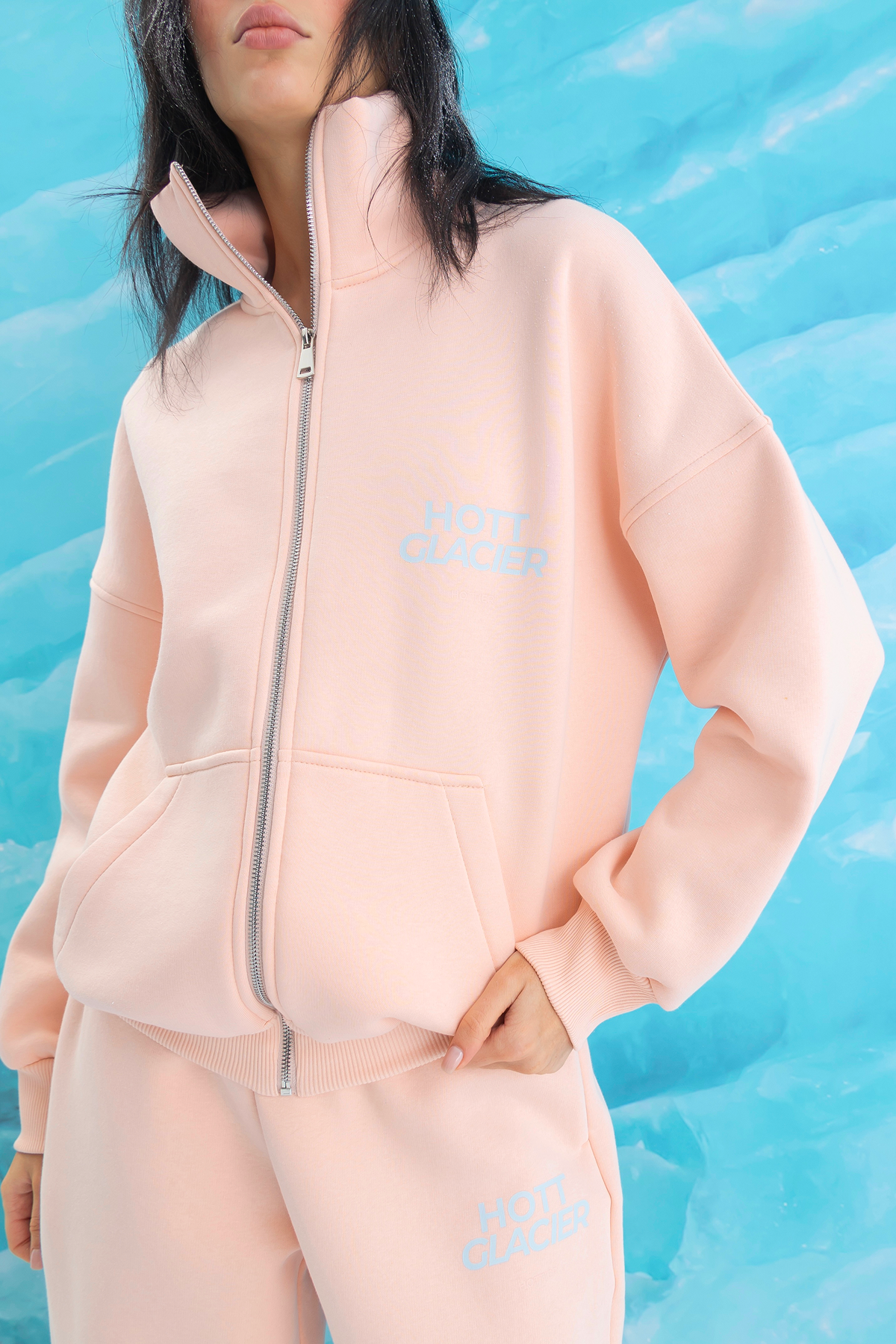 Світшот Glacier Peach утеплений