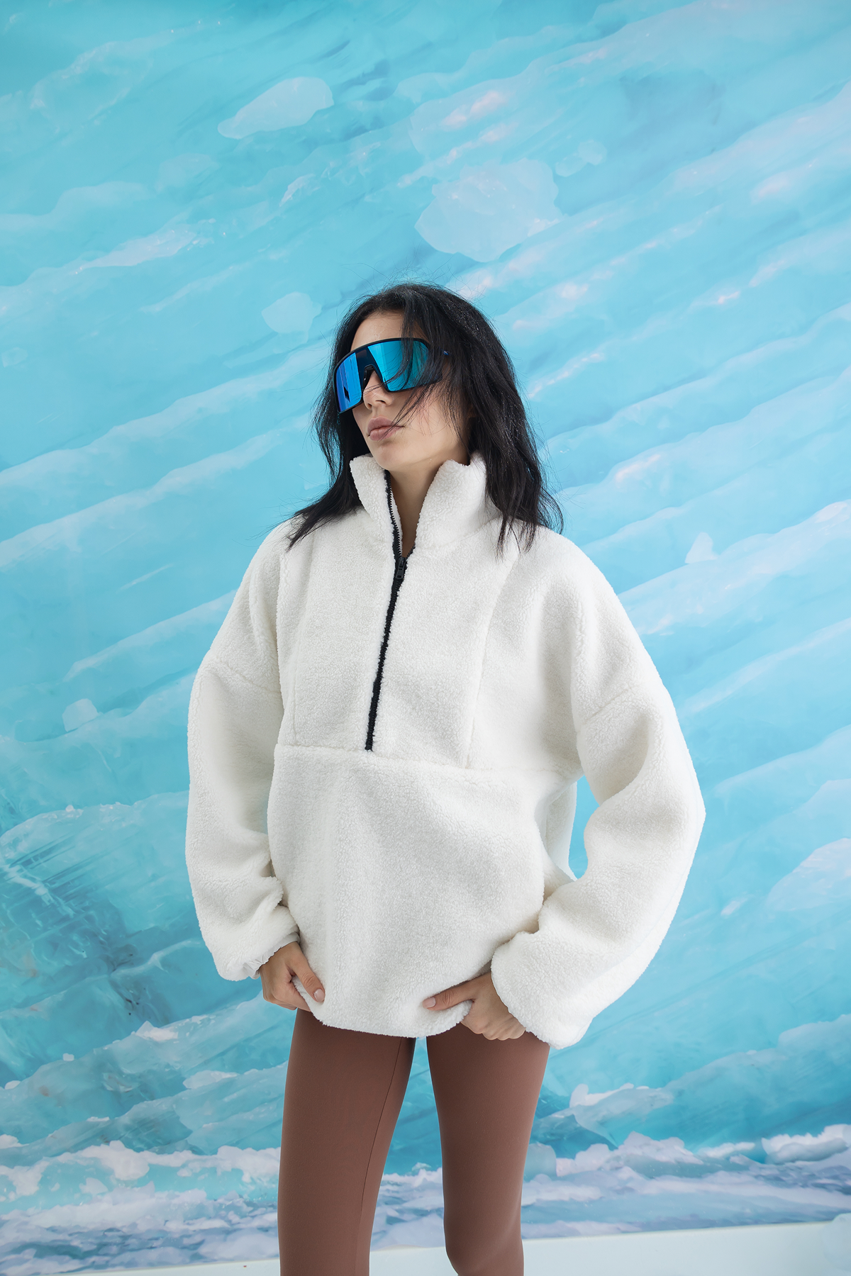 Світшот Teddy, молочний