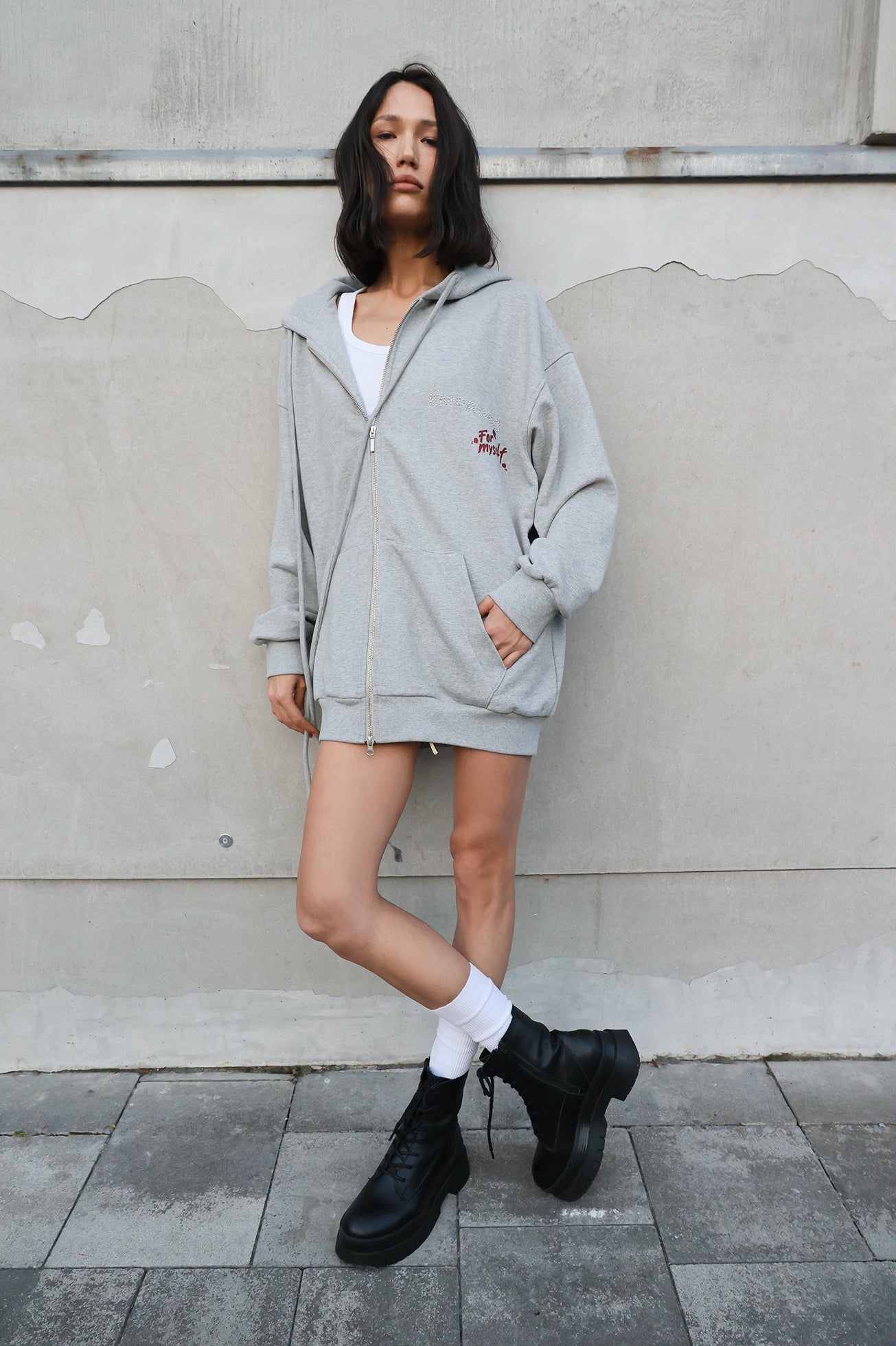 Світшот Empatic, сірий