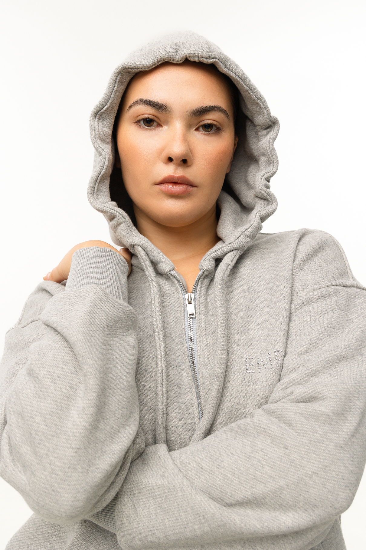 Світшот Empatic, сірий