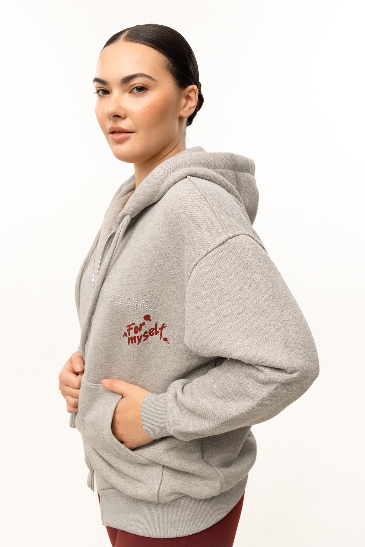 Світшот Empatic, сірий