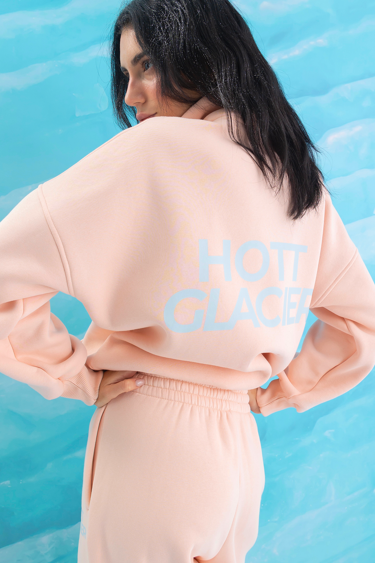 Світшот Glacier Peach утеплений