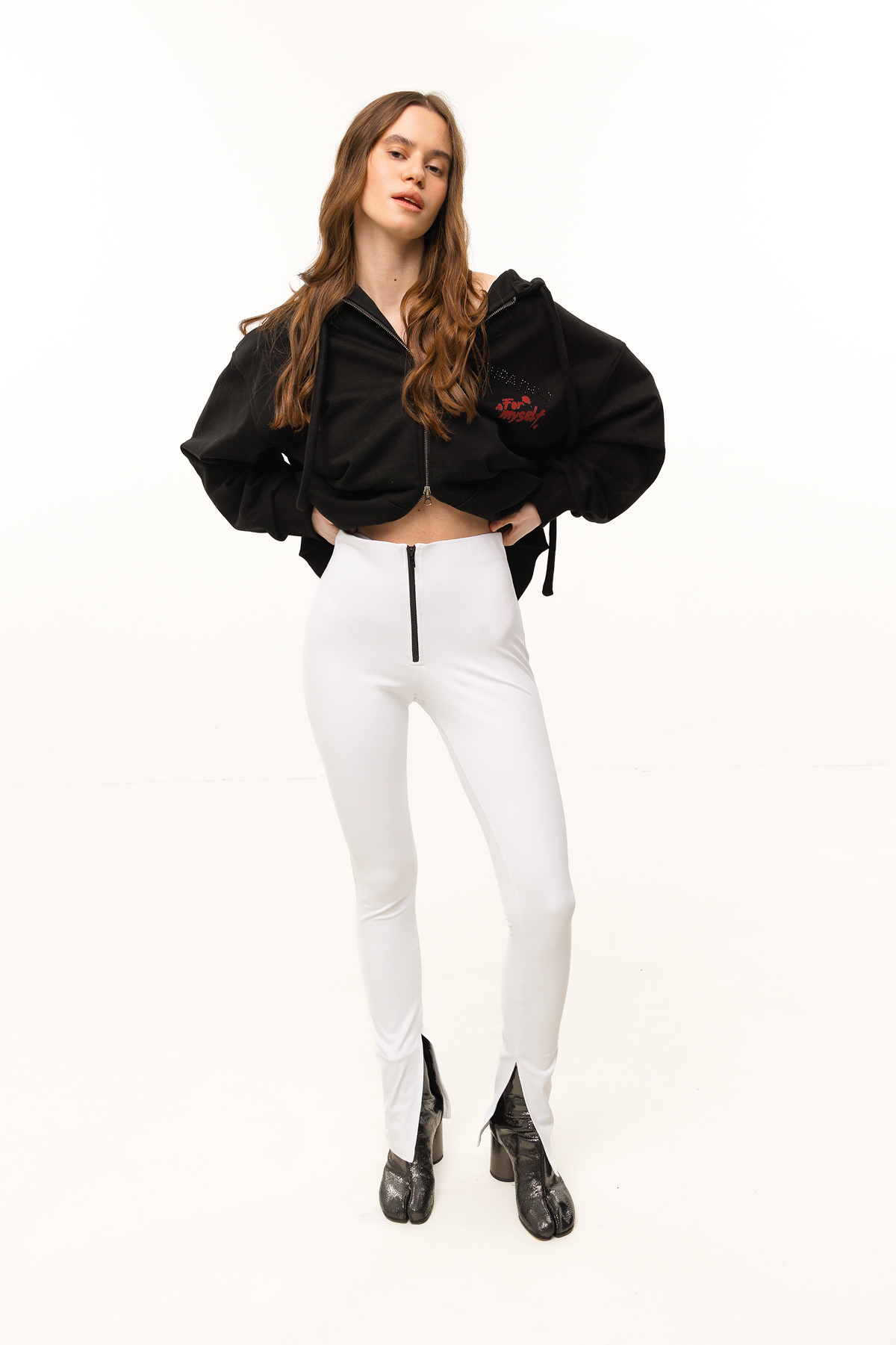 Штани Maison, білий