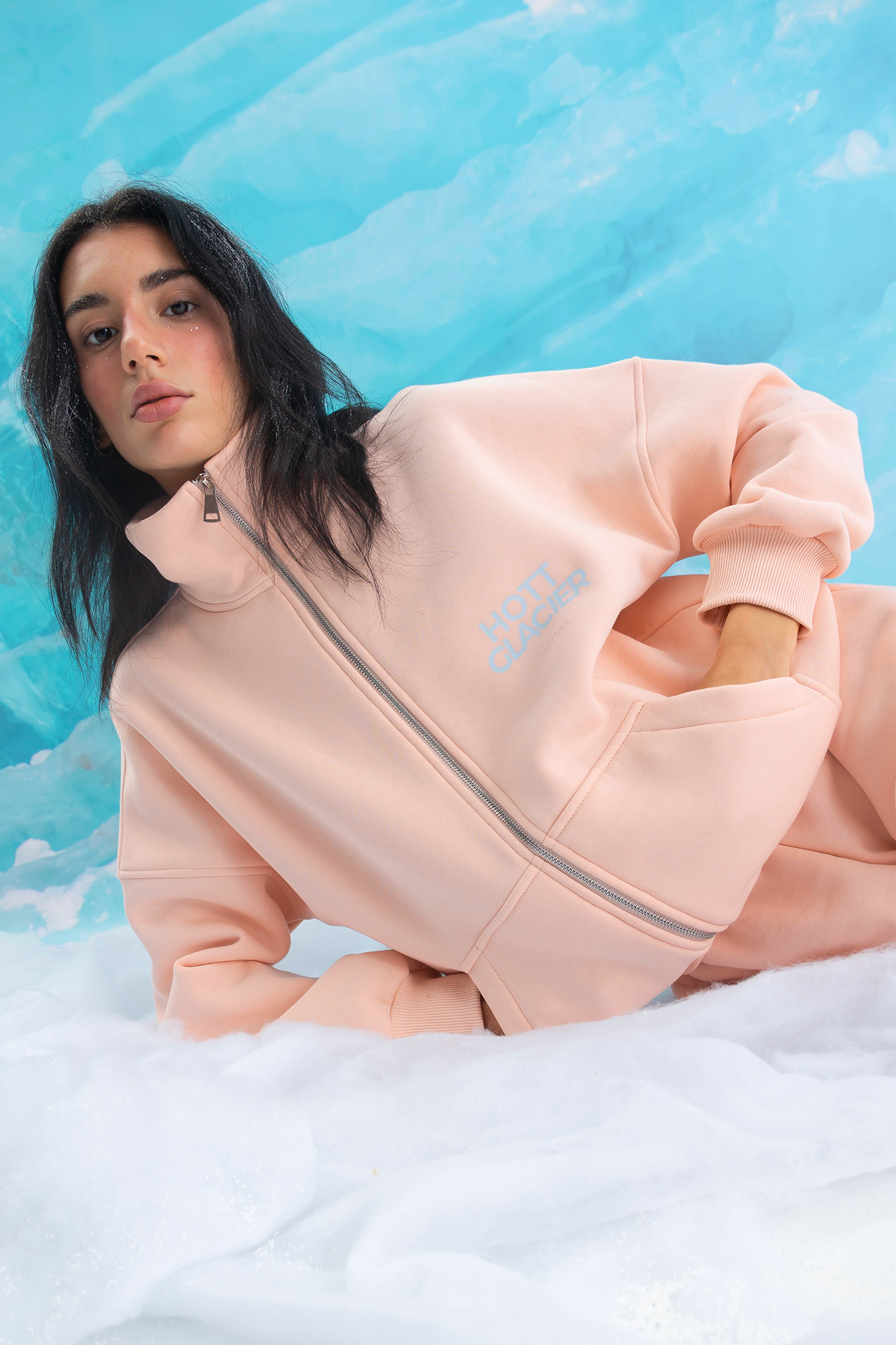 Світшот Glacier Peach утеплений