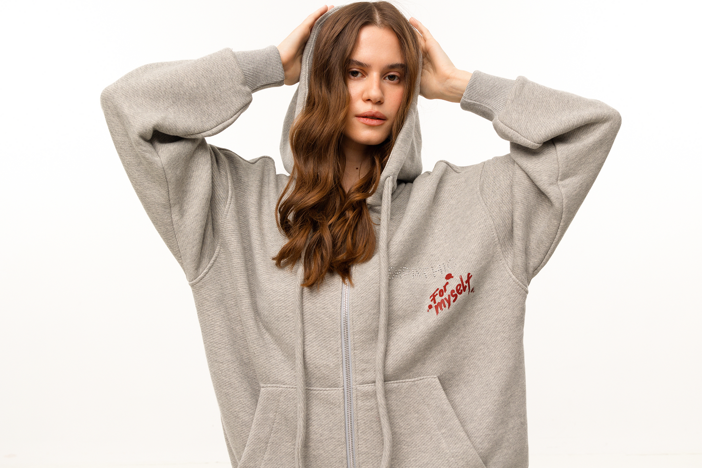 Світшот Empatic, сірий