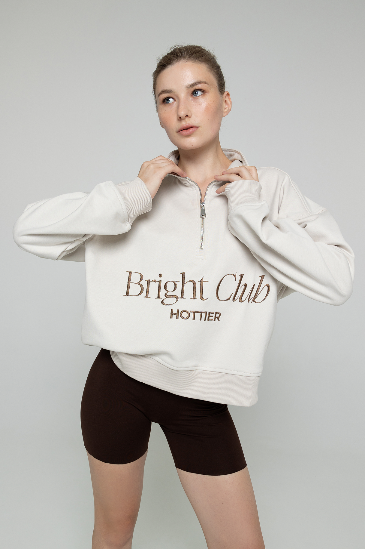 Світшот Bright Co, бежевий