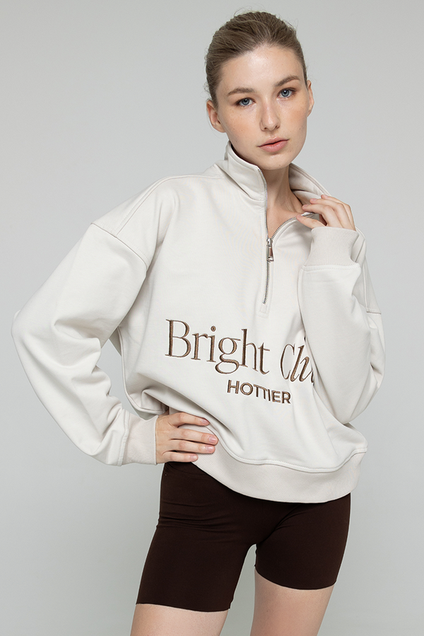 Світшот Bright Co, бежевий