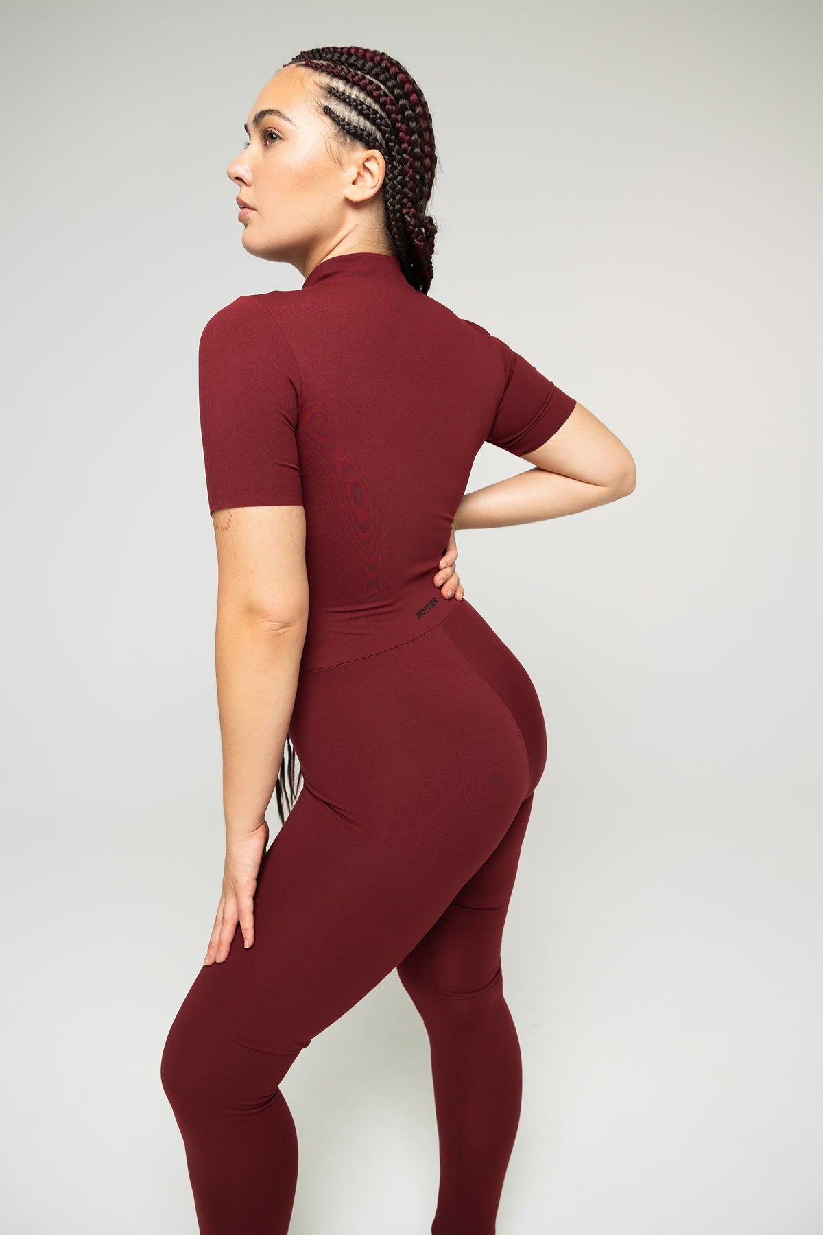 Комбінезон Shorty, бордо