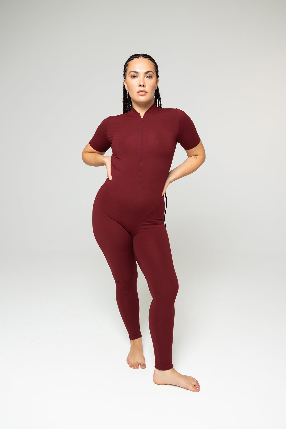 Комбінезон Shorty, бордо