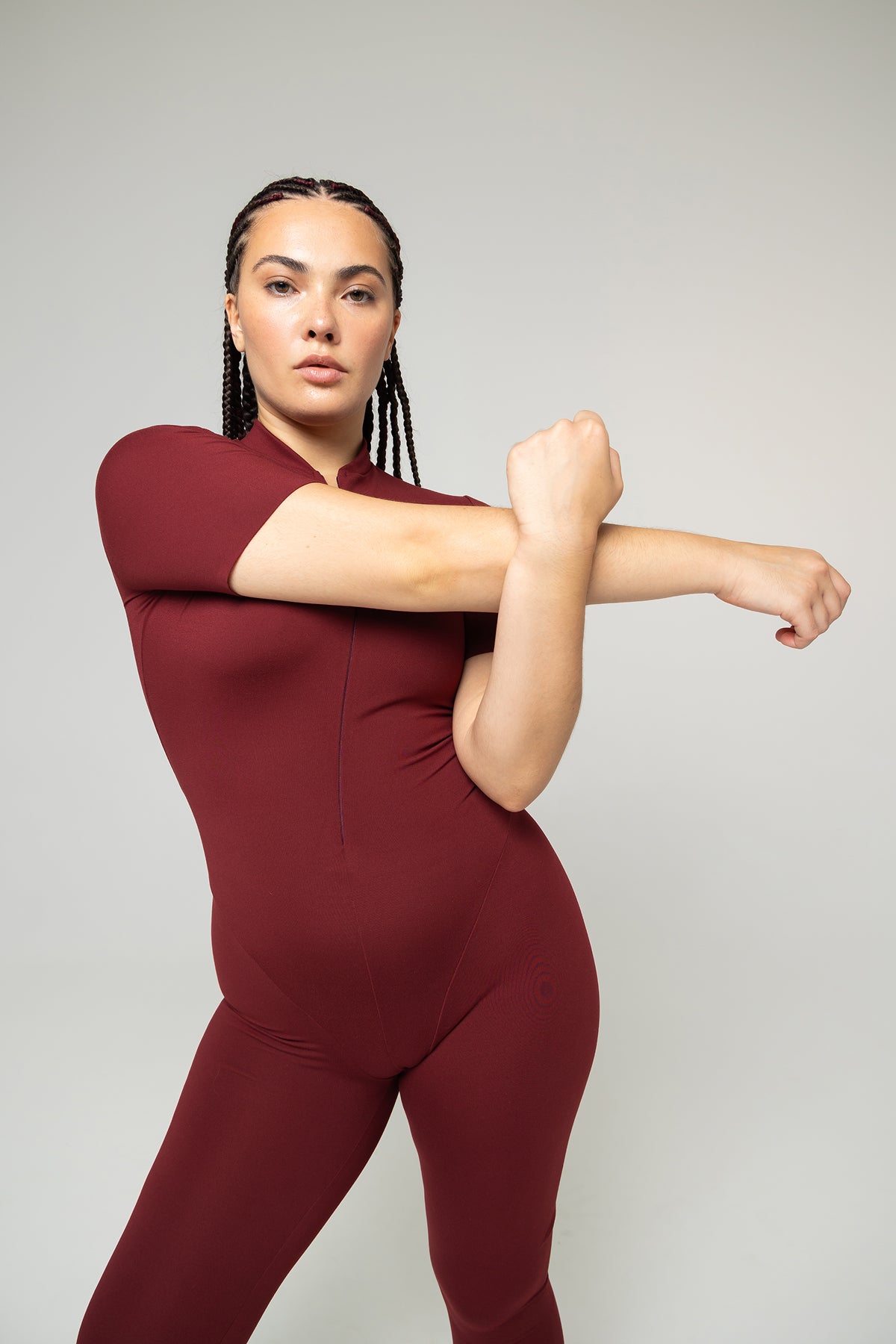 Комбінезон Shorty, бордо