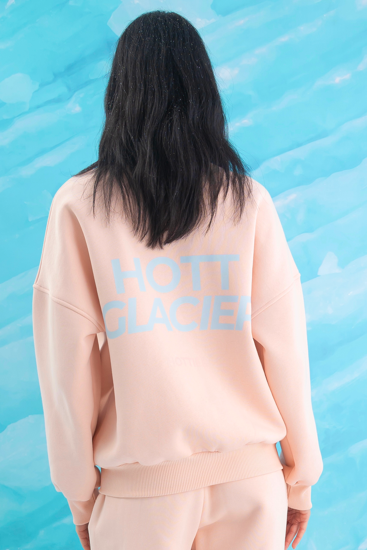 Світшот Glacier Peach утеплений