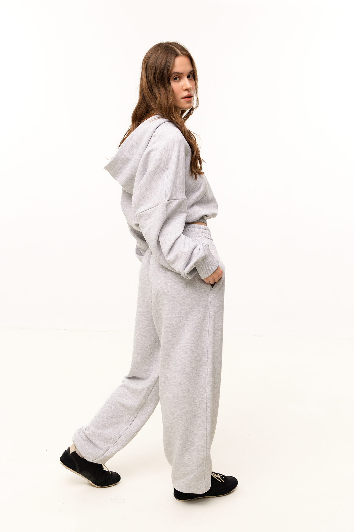 Костюм Hibody, сірий меланж