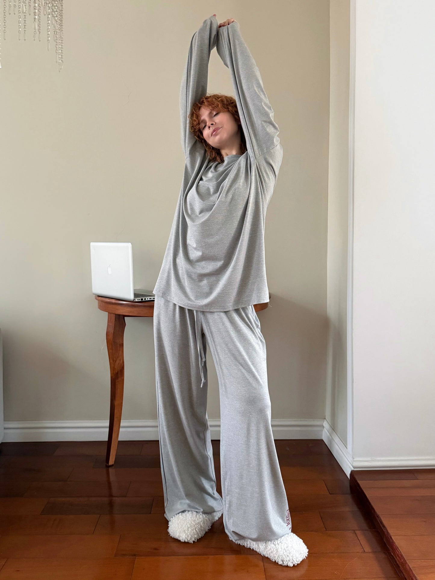 Костюм Loungewear "Home me now", Gray Melange