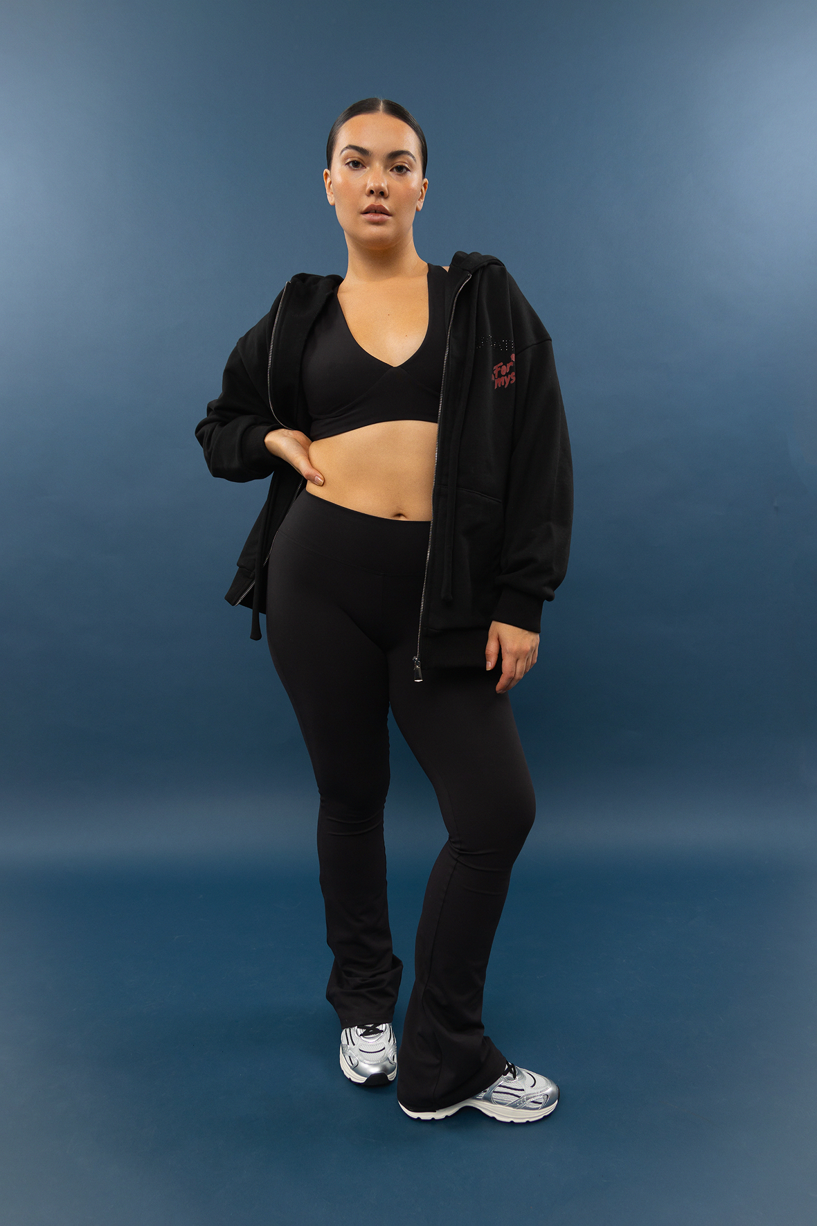 Штани-кльош Sidny, чорний