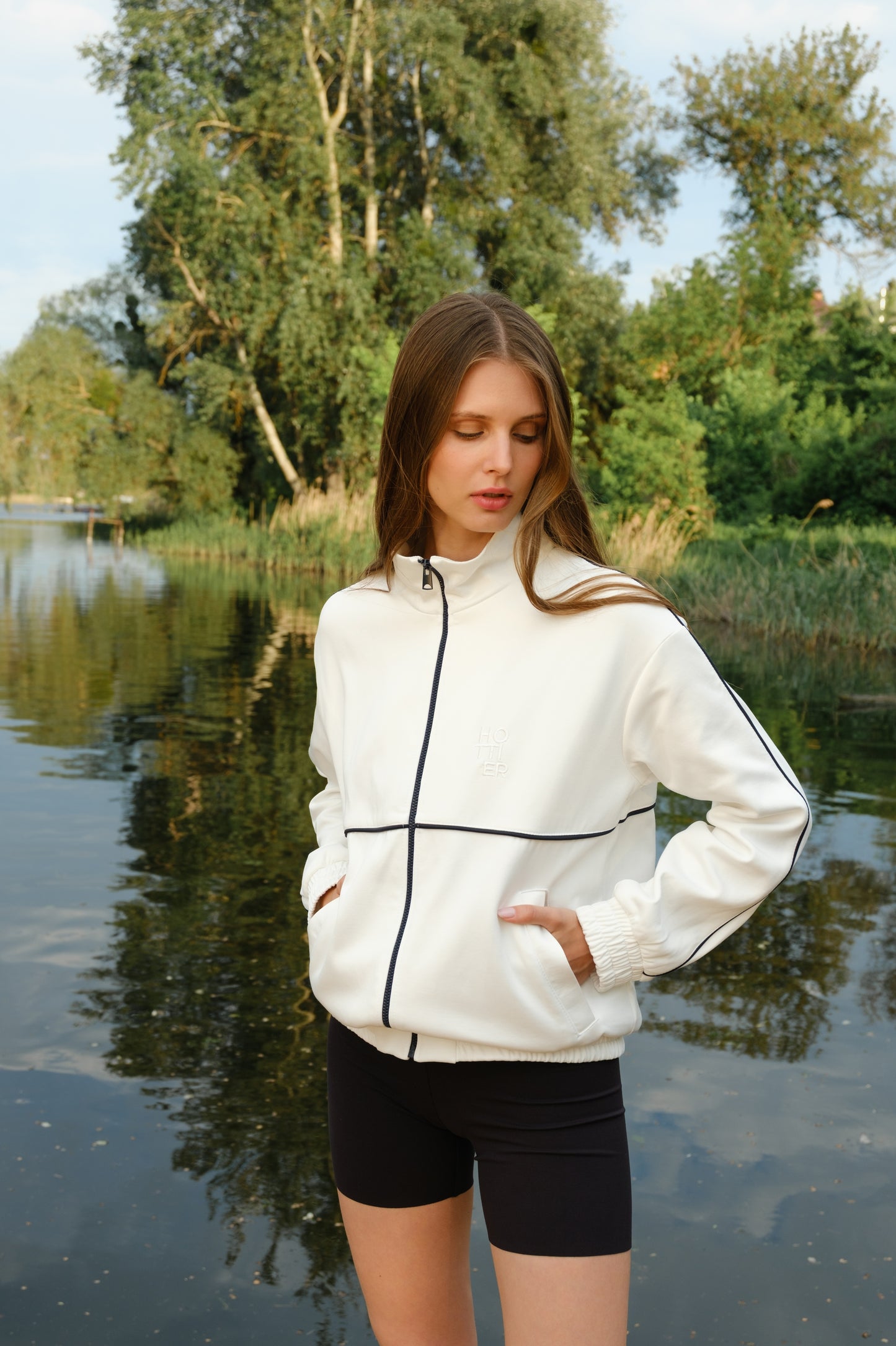 Кофта-олімпійка Icon, white
